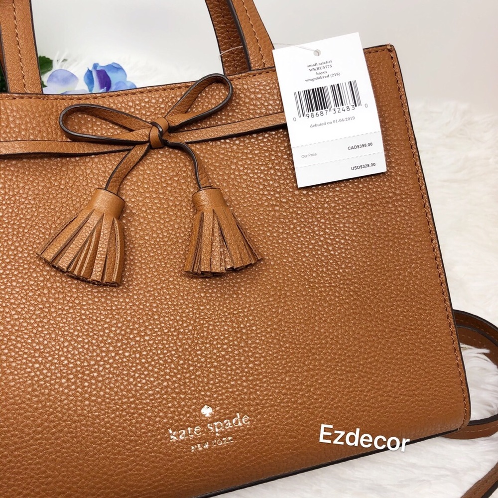 NWT Kate Spade Hayes Small Satchel Crossbody - Picture 4 of 8